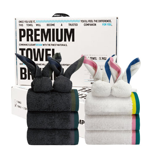[3Towel+2HandTowel] ����� ��� �����̾� Ÿ�� 40�� 200g ����Ʈ ��Ʈ